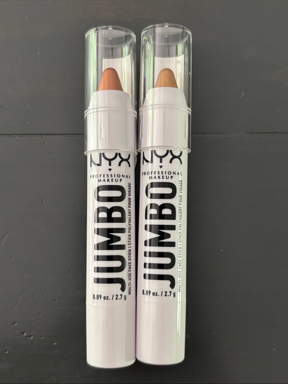 NYX Jumbo Eye & Face Sticks Duo — Flan & Apple Pie